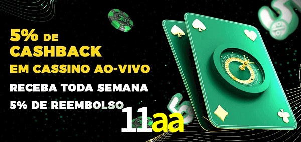 Promoções do cassino ao Vivo 11aa